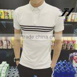 Men Fashion Simple Design Polo Short Sleeve Shirt thumbnail-1