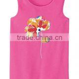 Girls Embroidered Sleeveless Top