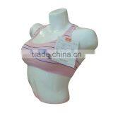 New Style Seamless Woman Underwear Ladies Bra Ladies Single Layer Stripe Tank Top thumbnail-2