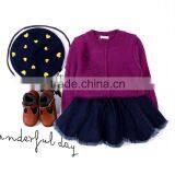 S16253A 2017 Baby Kids Cute Skirts Girls Denim Skirt thumbnail-2