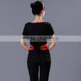 Custom Juqian Brand Chantilly Cotton and Polyester Mix Beauty SPA Uniform Suit thumbnail-4