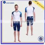 Seamless Splicing Fleece Sweatshirts Fabric Fashion Crewneck Sweatshirt thumbnail-1