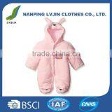 Baby Toddler Romper Warm Hoodie Soft Warm Romper Outfit For Baby thumbnail-1