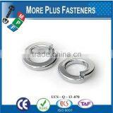 Made in Taiwan Regular Zinc Plated Stainless Steel Silicon Bronze Medium Split Lock Washer thumbnail-1