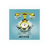 Crystal Telephone Clock thumbnail-1
