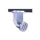 7w Led Track Lights Indoor Lighting For Stage , Pure White 2700k - 7000k