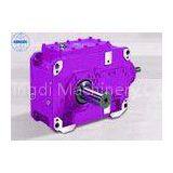 Helical Torque Arm Gearbox / Gear Transmission Box With Ratio Range 1.25 - 450