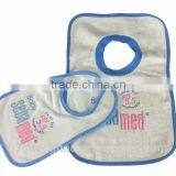 Cheap Cotton Terry Embroidery Baby Bib thumbnail-4