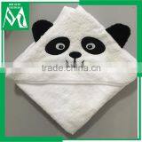 Baby blanket hooded towel bath wrap panda custom