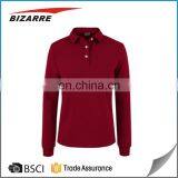 NR 100% Polyester Polo Shirt Long Sleeve of China thumbnail-1
