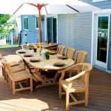 Sun Resistant Outdoor Lounge Furniture Luxury Balcony Classics