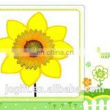 Beautiful Flower Design Plastic Novelty Windmill for Kid thumbnail-3