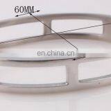 Fashion Women 9mm Width Cuff Bangles Roman Numerals Women Bracelets Hollow Out Stainless Steel Hand Wear Jewelry thumbnail-6