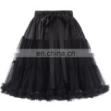 Belle Poque Women's Luxury 3-Layers Soft Tulle Netting Crinoline Petticoat Underskirt for Retro Vintage Dresses BP000226-1