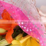 2015 Best Selling Products Bronzing Organza Tolle Flower Wrapper Packing thumbnail-2