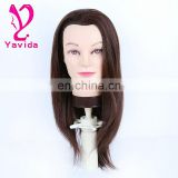 professional 18-24inch hair mannequin head malaysian hair vendors Hairdresser Styling