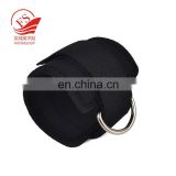 China factory Ankle Strap Neoprene Padded Fitness Wrist Cuff with D Ring