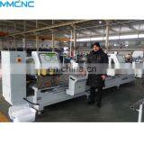 Aluminum and PVC Profile Precision Double Mitre CNC Cutting Saw Machine thumbnail-3