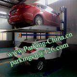 China Car Lifts, Parking Lift, Car Elevator, 2 Columns 2 Floors Stacker Car Lift Family Double Parking thumbnail-3