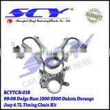 99-08 For Dodge Ram 1500 2500 Dakota Durango Jeep 4.7 Timing Chain Kit Without Gears