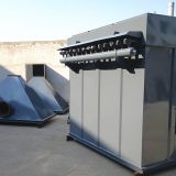 Single machine bag type dust collector, pulse dust collector on the top of the bin, pulse bag type dust collector