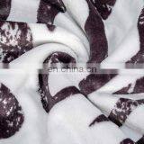 100% Polyester Sherpa Flannel Blanket Two Sides Brushed Cozy Fleece Throw thumbnail-3