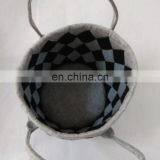 Cross Pattern Foldable Felt Knitted Storage Basket Clothing Book Kid's Toy Laundry Nursery Storage Bin With Handles thumbnail-6