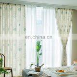 Wholesale Cheap Beatiful Flowers Printed Cotton Linen Fabric Drapes Window Curtain Made Order Room thumbnail-2