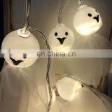 Веселые светодиодные ленты с гоблинами на Хэллоуин, 10 ламп, светодиодные ленты для праздников