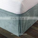 Luxury 5 Star Decorative 100% Polyster Hotel Bed Skirt Queen Bed Skirt thumbnail-3