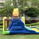 HAPPY LION Cheap Kids Air Inflatable Jumping Bouncer,,3.9x2.6x2.4m Small Inflatable Indoor Bouncer Combo thumbnail-4