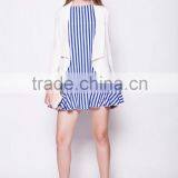 OEM Clothing Guangzhou Factory Polo Collar Women Blazer Winter Jacket Quality Choice thumbnail-1