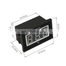 V40D Waterproof Battery Meter DC15-120V Auto Car Gauge Digital Voltmeter LED Red Blue Voltage Meter , Battery Tester Meter thumbnail-3