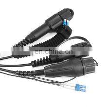 1Core 2Core FTTA RRU BBU Base Station Armoured Patch Cable Compatible With CPRI NSN Boot PDLC Fullaxs ODVA Connector thumbnail-1