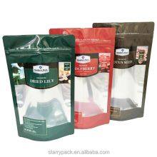 Stand up Food Pouch Packaging /food Zipper Packing Bag/plastic and Mylar Silver Foil Bag