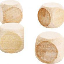Wholesale Custom Blocks Wooden, Unfinished Wooden Dice, Blank Square Blocks thumbnail-3