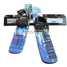 TALOS trampoline jig training board custom snowboard and ski with snowboard binding