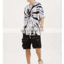 2021 Manufacturers Customize 200gsm Best Colorful Printed 100% Cotton Men Oversized T-shirt thumbnail-1