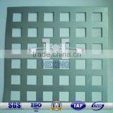 Galvanized Square Hole Perforated Metal Mesh Decoration Mesh
