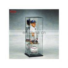 Countertop Baseball Man Figure Plastic Model Box Holder Acrylic Model Display Case