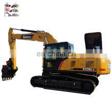 China made Sany SY215 20 ton crawler digger with Japan mistubish engine SY 215 sany tracked excavator