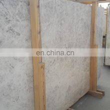 New Model Luxury Product Premium Quality New Arrival Tundra Light Grey Marble Slabs 2cm Thick Made in Turkey CEM-SLB-40 thumbnail-4