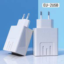 New Design EU US Universal Dual USB PD Wall Charger For Iphone 12 Mobile Phone thumbnail-4
