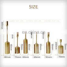 Gold Unique House Luxury Fancy Iron Tall Long Stem Modern Nordic Metal Candle Holder thumbnail-2