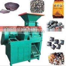 2022 Customized LOGO Roller Ball Press Pillow Charcoal Coal Briquette Machine Charcoal Oval Shape Briquette Making Machine Price thumbnail-3