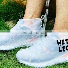 Amazon Top Sell Best Quality Unisex Reusable Shoes Protectors Waterproof Anti Slip Water Resistant Rain Silicone Shoes Covers thumbnail-3