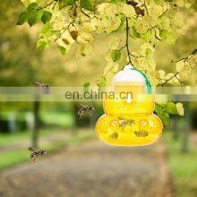 Non-Toxic Reusable Hanging Outdoor Wasp Deterrent Killer Wasp Trap for Hornet Bees Yellow Jackets, Insect Bee Catcher thumbnail-4