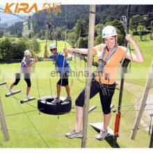 Jungle Theme Outdoor Play Ground High Rope Course Outdoor Jungle Gym For Adults thumbnail-3
