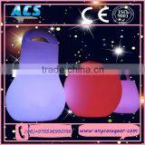 ACS solar garden plastic light christmas outdoor lighting waterproof color changing decorative battery powered led globe lights