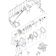 37545-20800 Spacer Suit For Mitsubishi S6R thumbnail-5